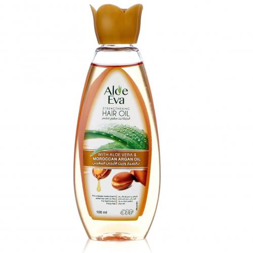 Aloe Eva Strengthening Hair Oil Aloe Vera And Moroccan Argan Oil 100 0964