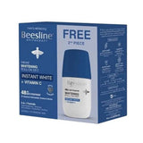 Beesline Whitening Roll-On Deodorant - Instant White Vit C 48H - 2x50ml