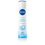 Nivea Fresh natural - Quick Dry - Spray - Women - 48H - 150ml