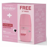 Beesline Natural Whitening Roll-On Deo - Super DRY - Jouri Rose - 72H - 2*50ml