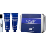 Mont Blanc Explorer Ultra Blue - Men -  (7.5 EDP  After shave 30ml  Shower gel 30ml)