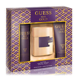 Guess Gold For Men Giftset - EDT 75ml + Showergel 200ml + Body Spray 226ml