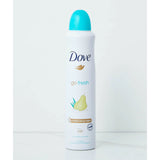 Dove Go Fresh Pear & aloe Vera Scent - Body spray - 48h - 250ml