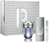 Paco Rabanne Invictus For Men Giftset - EDT 100ml + EDT 10ml + Body Spray 150ml