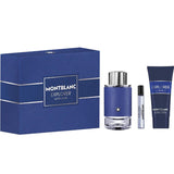 Mont Blanc Explorer Ultra Blue - Giftset for Men - EDP - 100ml + 7.5ml + Shower gel 100ml